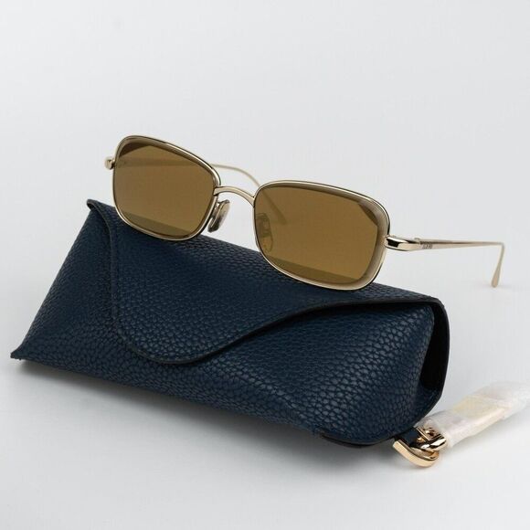 Loewe Accessories - Loewe Gold Frame Brown Lens Sunglasses